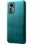 Xiaomi Için 12 Lite 5g Giyim Dayanıklı Buzağı Dokulu Pu Deri Kaplama Sabit Pc Anti Drop Cep Telefon Kılıfı Kapak Yeşil (Yurt Dışından) 1