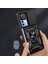 Xiaomi 12T Pro 5g Telefon Kılıfı Hands-Ring Tutucu Kickstand Pc+Tpu Koruyucu Arka Kapak Slayt Kamera Koruyucu-Kırmızı (Yurt Dışından) 5