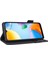 Xiaomi Redmi Için 10C Pu Deri Deri Cüzdan Koruyucu Telefon Kılıfı Stand Kitap Tasarımı Şok Geçirmez Tpu Iç Kabuk Anti-Çizelge Kapak Black (Yurt Dışından) 5
