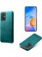 Xiaomi Redmi Için 11 Prime 4g Buzağı Dokulu Pu Deri Kaplamalı Pc Koruyucu Kapak Şok Geçirmez Telefon Geri Geri Yeşili (Yurt Dışından) 2