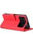 Xiaomi Poco X4 Pro 5g Pu Deri Cüzdan Flip Kılıf Şok Geçirmez Tpu Iç Kabuk Folio Stand Bookstyle Cover-Red (Yurt Dışından) 4