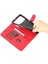 Xiaomi Poco X4 Pro 5g Pu Deri Cüzdan Flip Kılıf Şok Geçirmez Tpu Iç Kabuk Folio Stand Bookstyle Cover-Red (Yurt Dışından) 5