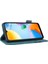 Xiaomi Redmi Için 10C Pu Deri Deri Cüzdan Koruyucu Telefon Kılıfı Stand Kitap Tasarımı Şok Geçirmez Tpu Iç Kabuk Anti-Çizelge Kapak Blue (Yurt Dışından) 5
