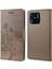 Xiaomi Redmi Için 10C Kelebek Çiçek Baskılı Folio Flip Pu Deri Kılıf Stand Cüzdan Kapak-Grey (Yurt Dışından) 1