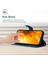 Xiaomi Redmi 10A Için Koruyucu Cep Telefonu Kapağı, HT04 Cilt Dokunma Basılı Baskısı Ayçiçeği Flip Cüzdan Telefon Kılıfı El Strap-Dark Mavi ile (Yurt Dışından) 2