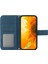 Xiaomi Redmi 10A Için Koruyucu Cep Telefonu Kapağı, HT04 Cilt Dokunma Basılı Baskısı Ayçiçeği Flip Cüzdan Telefon Kılıfı El Strap-Dark Mavi ile (Yurt Dışından) 5