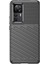 Xiaomi 12T 5g/redmi K50 Ultra 5G/12T Pro 5g Thunder Serisi Dükmekli Doku Kalınlaştırılmış Tpu Telefon Kılıfı Koruma Koruma Karşıtı Koruyucu Koruyucu Kapak Black (Yurt Dışından) 3