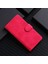 Xiaomi Için Poco F4 5g/redmi K40S 5g Stand Stand Pu Deri Kılıf Cilt Touch Hissed Folio Flip Flip Koruyucu Kapak Kayış Kırmızısı (Yurt Dışından) 3