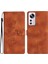 Xiaomi Için 12 Lite 5g Pu Deri Deri Flip Telefon Kılıfı Çiçek Baskılı Stand Cüzdan Kapak Kılıfı (Yurt Dışından) 1