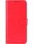 Xiaomi 12T 5G/12T Pro 5g/redmi K50 Ultra 5g Telefon Stand Cüzdan Koruyucu Kılıf Çılgın At Doku Pu Deri Kapak Kırmızı (Yurt Dışından) 5