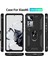 Xiaomi 12T 5G/12T Pro 5g/redmi K50 Ultra 5g, Pc+Tpu Telefon Kapağı Ring Kickstand-Black Için (Yurt Dışından) 4
