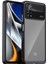Xiaomi Poco X4 Pro 5g Sabit Akrilik Yumuşak Tpu Kasası Bağımsız Düğmeler-Black ile Şeffaf Telefon Kapağı (Yurt Dışından) 1
