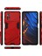 Xiaomi Poco X4 Pro 5g Çift Katman Tasarım Tpu+Pc Case Kickstand Heavy Hizmet Zırh Kapak-Kırmızı (Yurt Dışından) 5