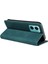 Xiaomi Redmi Için 10 5g/not 11E 5g/10 Prime+ 5g/11 Prime 5g Telefon Flip Case Stand Deri Rfıd Engelleme Cüzdanı Kapak Yeşili (Yurt Dışından) 4