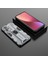 Xiaomi Için 12 Lite 5g 5g Anti-Fall Heavy Hasta Hard Pc Yumuşak Tpu Sağlam Hibrit Kılıf Kickstand Fonksiyon Anti-Çizelge Geri Kapak Grey (Yurt Dışından) 5