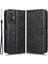 Xiaomi Redmi Için 11 Prime 4g Pu Deri Dot Desen Desen Baskılı Cüzdan Kılıfı Stand Cep Telefonu Kabuk Kapağı Strap-Black (Yurt Dışından) 1