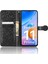 Xiaomi Redmi Için 11 Prime 4g Pu Deri Dot Desen Desen Baskılı Cüzdan Kılıfı Stand Cep Telefonu Kabuk Kapağı Strap-Black (Yurt Dışından) 4