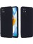 Xiaomi Poco C40 4g Için Sıvı Silikon Telefon Kılıfı, Yumuşak Fiber Astar Strap-Black ile Yumuşak Fiber Astar Anti-Solma Telefon Kapağı (Yurt Dışından) 2