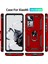 Xiaomi 12T 5G/12T Pro 5g/redmi K50 Ultra 5g, Pc+Tpu Telefon Kapağı Ring Kickstand-Red ile (Yurt Dışından) 4