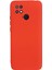 Xiaomi Poco C40 4g Için Sıvı Silikon Telefon Kılıfı, Yumuşak Fiber Astar Strap-Red ile Yumuşak Fiber Astar Anti-Solma Telefon Kapağı (Yurt Dışından) 3