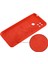 Xiaomi Poco C40 4g Için Sıvı Silikon Telefon Kılıfı, Yumuşak Fiber Astar Strap-Red ile Yumuşak Fiber Astar Anti-Solma Telefon Kapağı (Yurt Dışından) 4