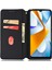 Xiaomi Için Poco C40 4g Pu Deri Stand Cüzdan Otomatik Kapatma Manyetik Telefon Kılıfı Baskılı Rhombus Desen Folio Flip Cover-Black (Yurt Dışından) 3