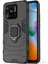 Xiaomi Redmi 10C Için Ring Tutucu Kickstand Telefon Kılıfı, Yumuşak Tpu+Sabit Pc Damla Geçirmez Koruyucu Kapak Black (Yurt Dışından) 2