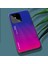Xiaomi Redmi Için 10C Cep Telefonu Koruma Gradyan Renk Temsilli Cam Geri+Yumuşak Tpu Kenar Kılıf Mavisi/gül (Yurt Dışından) 5