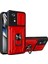 Xiaomi Poco X4 Pro 5g Slayt Kamera Kapağı Pc+Tpu Kart Tutucu Telefon Kılıfı ile Ring Kickstand-Red (Yurt Dışından) 1