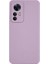 Xiaomi Redmi K50 ULTRA/12T 5g Yumuşak Tpu Telefon Kasası Düz Kenar Çizgeni Anti-Clatch Arka Kapak Işığı Mor (Yurt Dışından) 1