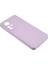 Xiaomi Redmi K50 ULTRA/12T 5g Yumuşak Tpu Telefon Kasası Düz Kenar Çizgeni Anti-Clatch Arka Kapak Işığı Mor (Yurt Dışından) 4