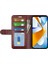 Anti-Cratch Crazy Horse Doku Doku Telefon Kabuğu Xiaomi Poco C40 4g, Flip Stant Kılıfı Pu Deri+Tpu Telefon Cüzdan Kapak-Kahverengi (Yurt Dışından) 2