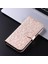 Xiaomi Için Poco C40 4g Anti-Çizelge Folio Flip Kapak Standı Cüzdan Telefon Kılıfı Dot Deseni Tpu+Pu Deri Koruyucu Kabuk Golü Altın (Yurt Dışından) 3