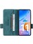 Xiaomi Redmi Için 11 Prime 4g Anti-Çizelge Pu Deri Deri Anti Dalgalı Kılıf Donanım Dekoru Çift Manyetik Toka Cüzdan Stand Kabuk Mavisi (Yurt Dışından) 2