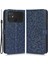 Xiaomi Için Poco C40 4g Anti-Çizelge Folio Flip Kapak Standı Cüzdan Telefon Kılıfı Dot Deseni Tpu+Pu Deri Koruyucu Kabuk Sapfire (Yurt Dışından) 1