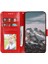 Xiaomi Redmi 10C 4g Pu Deri Cüzdan Stand Kılıfı Mandala Çiçek Telefonu Kapak-Kırmızı (Yurt Dışından) 2