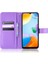 Xiaomi Için Anti-Fall Cüzdan Telefon Kılıfı Redmi 10C Pu Deri Manyetik Stand Kabuk Şok Geçirmez Folio Flip Cover Elmas Doku Telefon Koruyucusu Strap-Spurple ile (Yurt Dışından) 2
