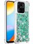 Xiaomi Redmi Için 10C Sıvı Quicksans ve Scratch-Dirençli Sequins Tpu Koruyucu Telefon Vaka-Yeşil/kalpler (Yurt Dışından) 1