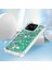 Xiaomi Redmi Için 10C Sıvı Quicksans ve Scratch-Dirençli Sequins Tpu Koruyucu Telefon Vaka-Yeşil/kalpler (Yurt Dışından) 5