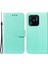 Xiaomi Için Redmi 10C 4g Tpu+Pu Deri Cüzdan Stand Flip Cover Manyetik Kapatma Telefon Kılıf Yeşili (Yurt Dışından) 1