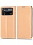 Xiaomi Poco X4 Pro 5g Manyetik Otomatik Absorbed Telefon Cüzdan Kapağı Izgara Dokusu Pu Deri Stand Kılıf Bej (Yurt Dışından) 1