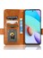 Xiaomi Için Redmi 10 5g/redmı Not 11E 5g/redmı 10 Prime+ 5g Baskılı Üçgen Desen Flip Cüzdan Standı Pu Deri Telefon Kılıfı Strap-Brown (Yurt Dışından) 4