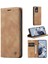 Xiaomi 12T 5G/12T Pro 5g/redmi K50 Ultra 5g Pu Deri Deri Cüzdan Kılıfı Manyetik Otomatik Absorbed Stand Telefon Korsa-Brown (Yurt Dışından) 1