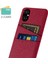 Xiaomi Poco M4 Için 5g Çizgiye Döküm Anti-Çizelge Kılıfı Yumuşak Dokunmatik Kumaş Doku Pc Arka Kapak Çift Kart Tutucu-Kırmızı (Yurt Dışından) 2