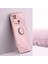 Xiaomi Redmi Için Xinli 10C 4g Telefon Kılıfı Elektrokaplatma Altın Kenar Yüzük Tutucu Kickstand Tpu Telefon Kapak Morası (Yurt Dışından) 5