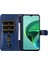 Xiaomi Için Redmi Xiaomi Için Redmi Not 11E 5g/redmi 10 5g/redmi 10 Prime+ 5g Fermuarlı Cebir Pu Deri Deri Telefon Folio Flip Cüzdan+ Stand Telefon Kılıfı Aksesuar-Mavi (Yurt Dışından) 3