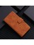 Xiaomi Için Poco F4 5g/redmi K40S 5g Stand Stand Cüzdan Pu Deri Kılıf Deri Touch Hissed Folio Flip Flip Koruyucu Kapak Kayış-Kahverengi (Yurt Dışından) 3