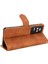 Xiaomi Için Poco F4 5g/redmi K40S 5g Stand Stand Cüzdan Pu Deri Kılıf Deri Touch Hissed Folio Flip Flip Koruyucu Kapak Kayış-Kahverengi (Yurt Dışından) 5