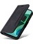 Xiaomi Redmi Için Not 11E 5g/10 5g/10 Prime+ 5g Baskılı Dikiş Hattı Pu Deri Derili Damla Damla Koruma Kılıfı Flip Stand Cüzdan Kapağı Strap-Black (Yurt Dışından) 5