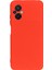 Xiaomi Poco M5 4g Için Sıvı Silikon Cep Telefonu Kılıfı, Yumuşak Elyaf Astar Anti-Çizgi Kapak Damla Koruma Kabuğu Strap-Red ile (Yurt Dışından) 3